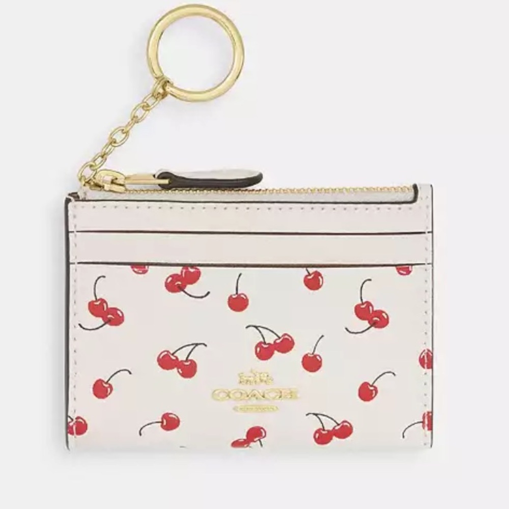 Coach Cherry Card Wallet 🍒
